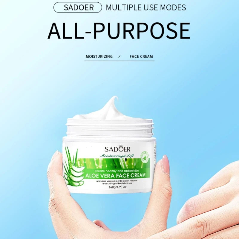 Aloe Vera Hydrating Face Cream for Smooth Radiant Skin - 2