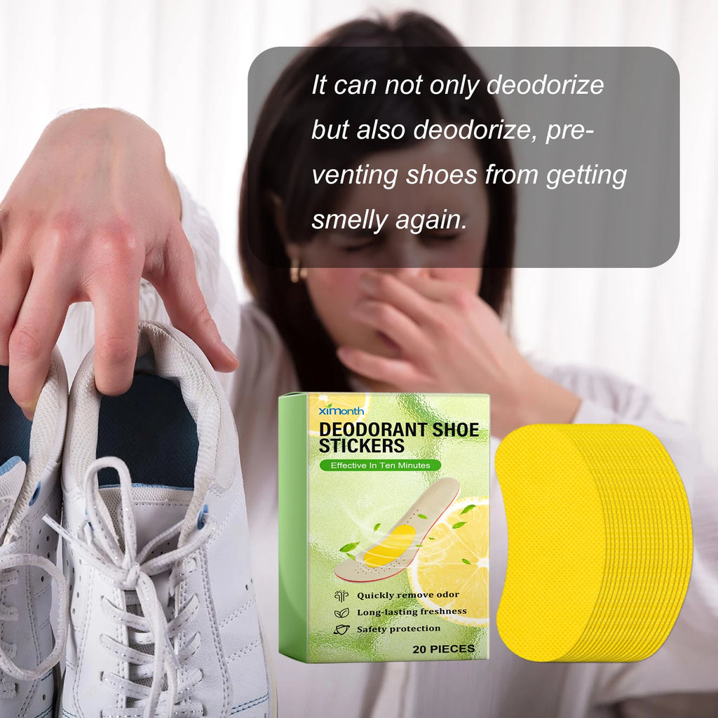 Refreshing Deodorant Shoe Patches for Odor Control