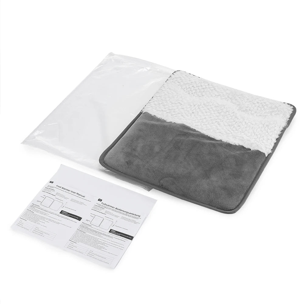 USB Heated Foot Warmer Mat