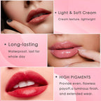 12-Color Moisturizing Lip Gloss Palette for Long-Lasting Makeup