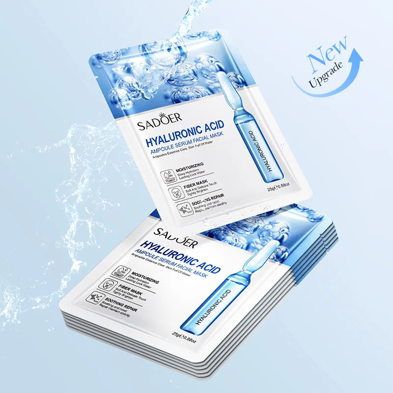 Hydrating Hyaluronic Acid Sheet Masks for Radiant Skin - 4