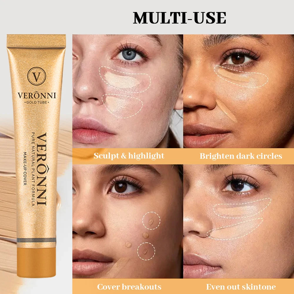 Full Coverage Matte Liquid Concealer for All Skin Types
