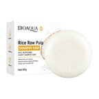 Rice Water Nourishing Solid Shampoo Bar for Deep Hair Cleansing