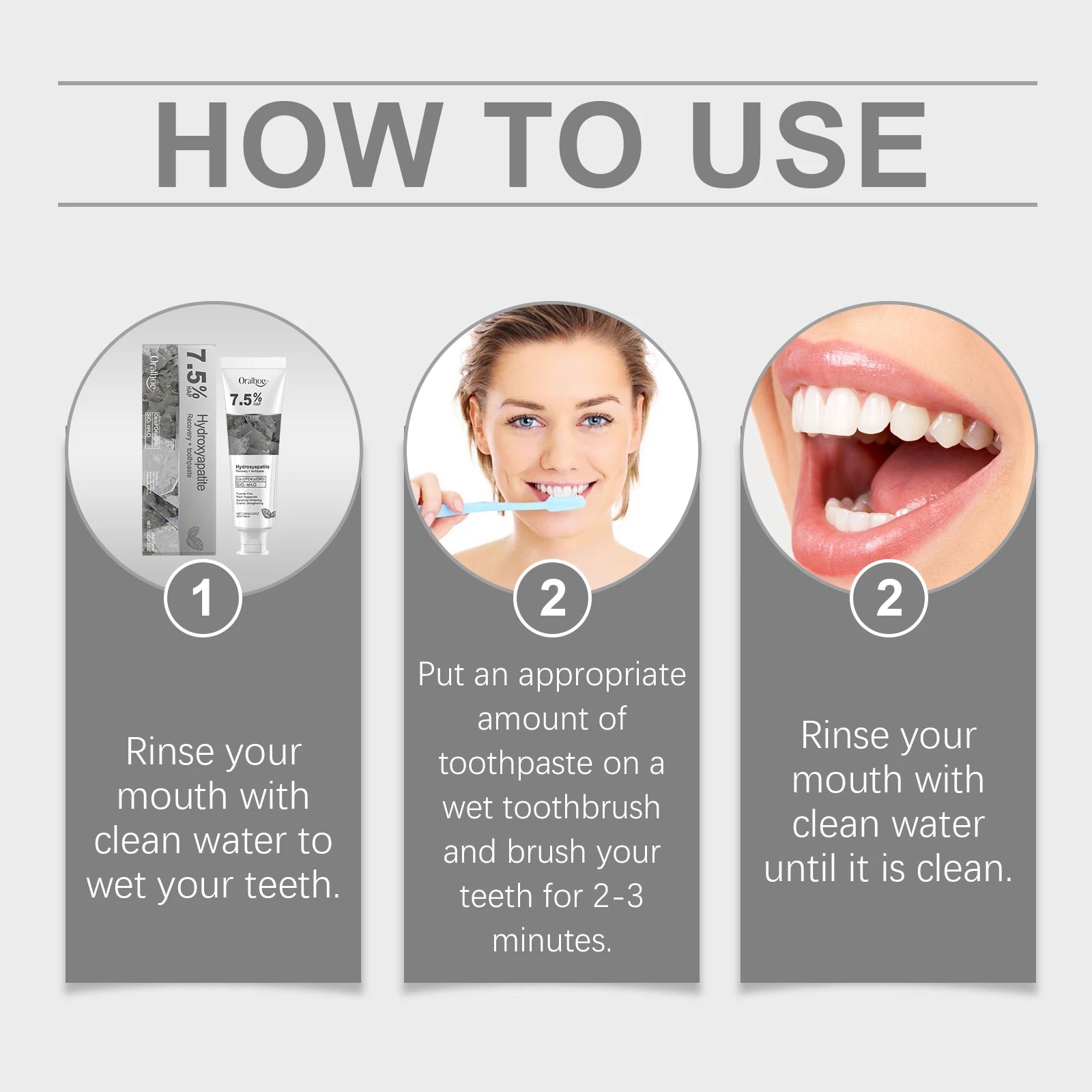 Hydroxyapatite Enamel Repair and Whitening Toothpaste - 17