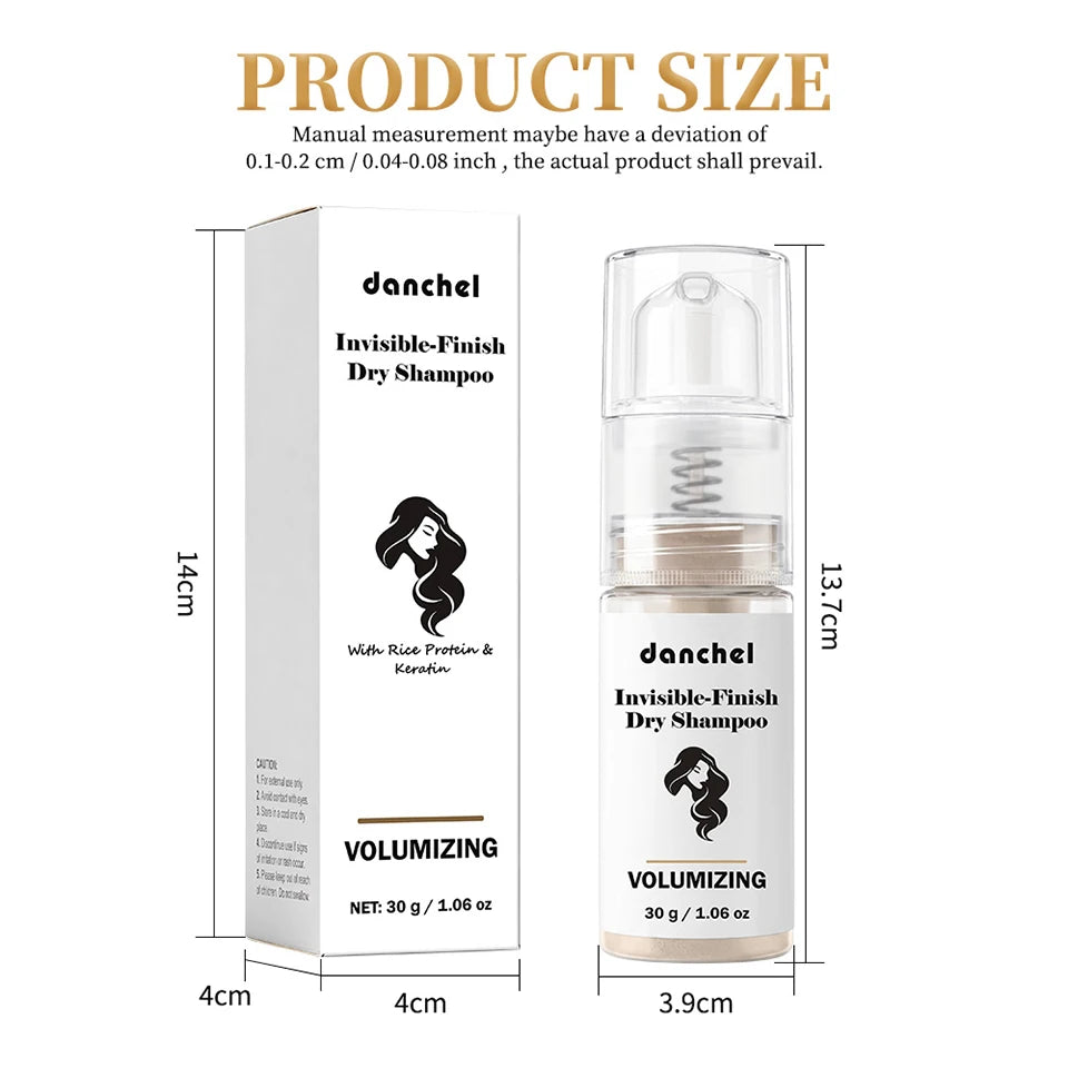 Volumizing Dry Shampoo Powder for Instant Oil Control - 15
