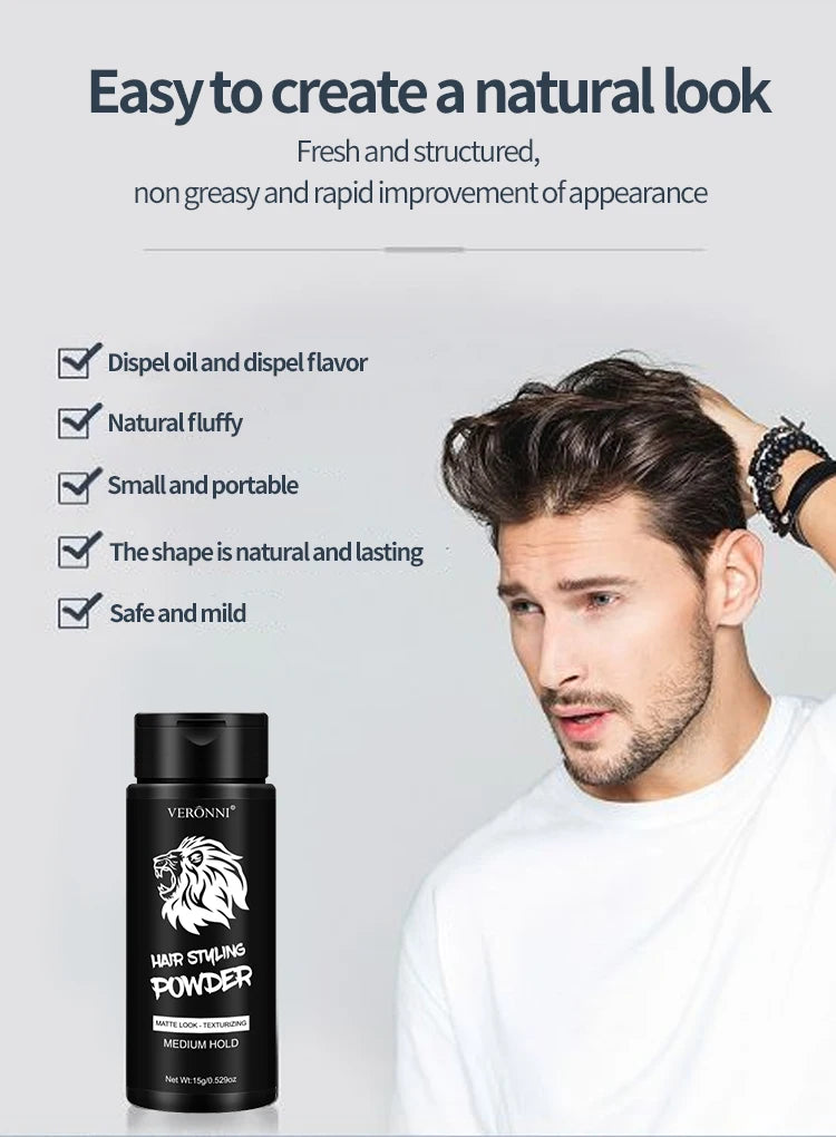 Volumizing Hair Styling Powder for Instant Texture