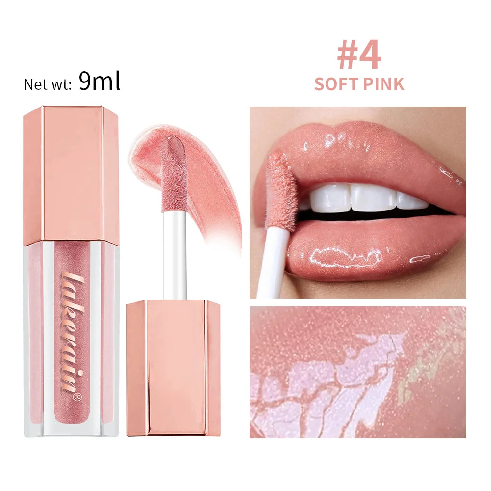 Hydrating Shimmer Lip Gloss for Plump and Moisturized Lips - 25