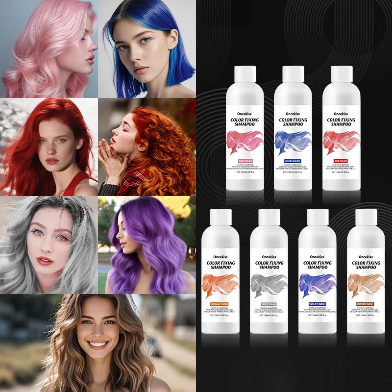 Color Depositing Semi-Permanent Hair Dye Shampoo