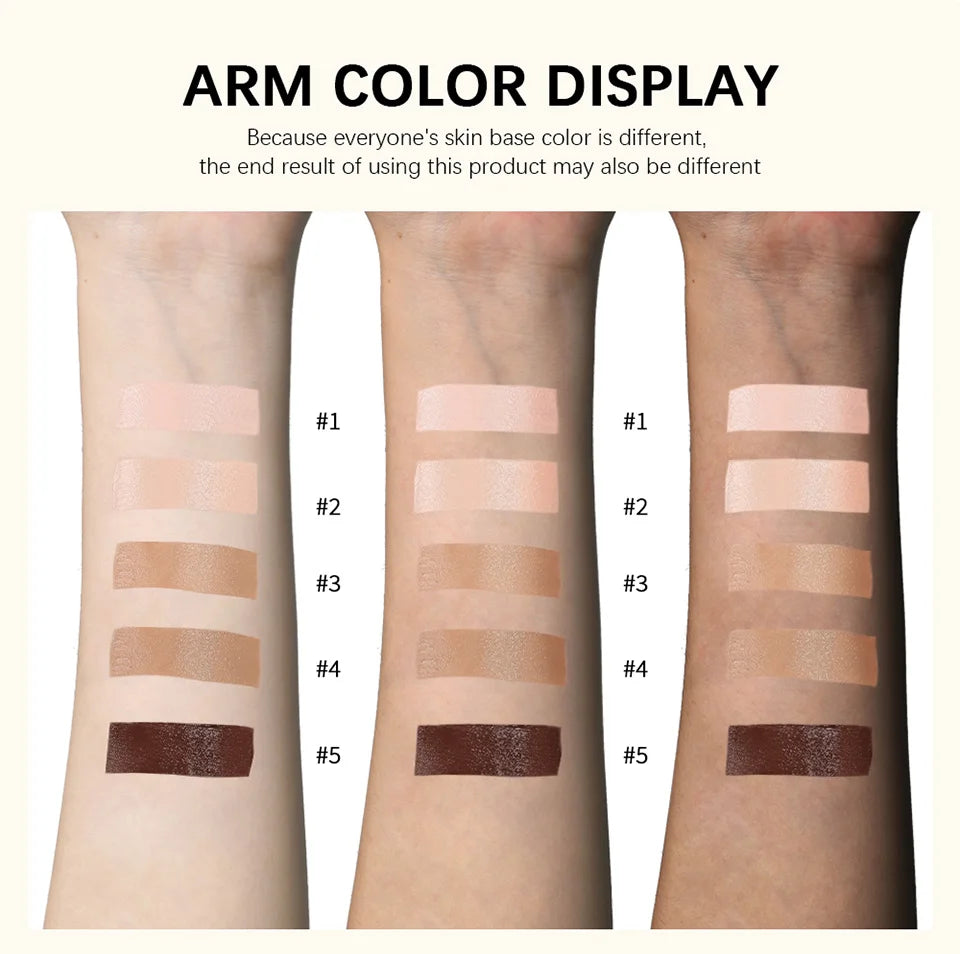 4-Piece Long-Lasting Waterproof Makeup Base and Setting Set - 21