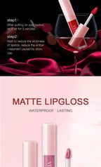Long-Lasting Waterproof Matte Liquid Lipstick