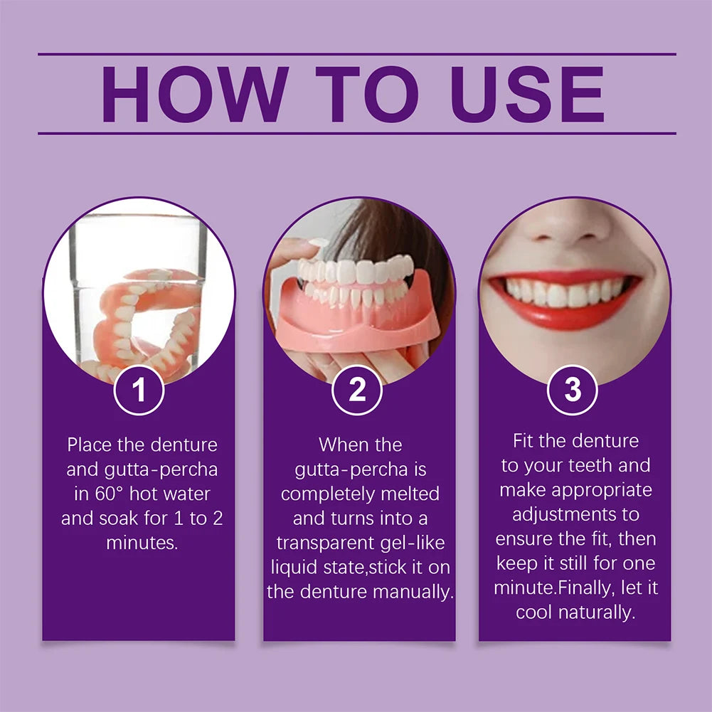 Comfort Fit Silicone Denture Reline Kit
