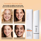 Double-Ended Face Concealer with Built-in Blending Brush
