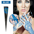 Natural Henna Tattoo Paste for Temporary Body Art
