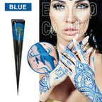 Natural Henna Tattoo Paste for Temporary Body Art