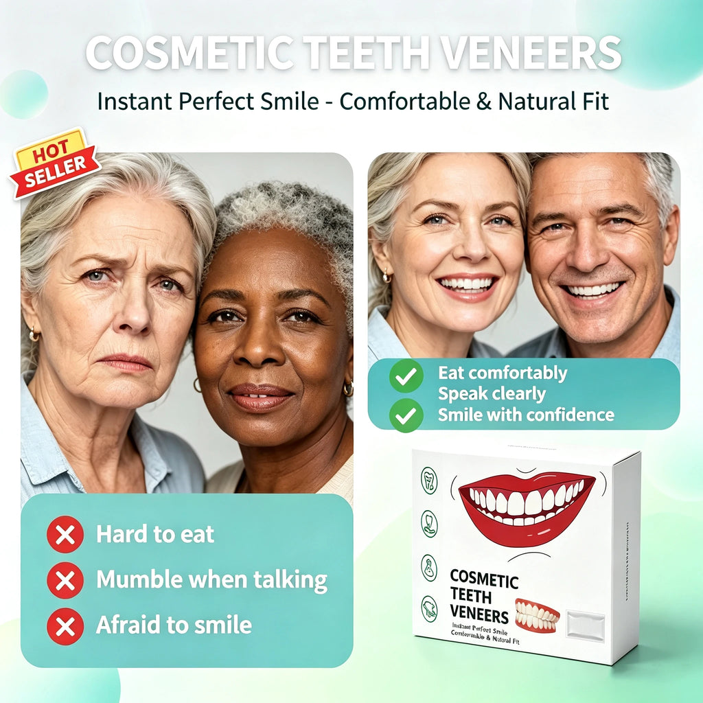 Comfortable Silicone Denture Set for Daily Use