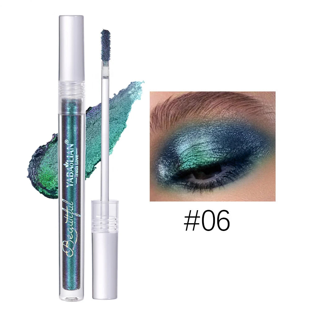 Chameleon Liquid Eyeshadow for Radiant Metallic Makeup - 14