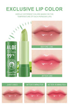 Color Changing Aloe Vera Moisturizing Lip Balm Set