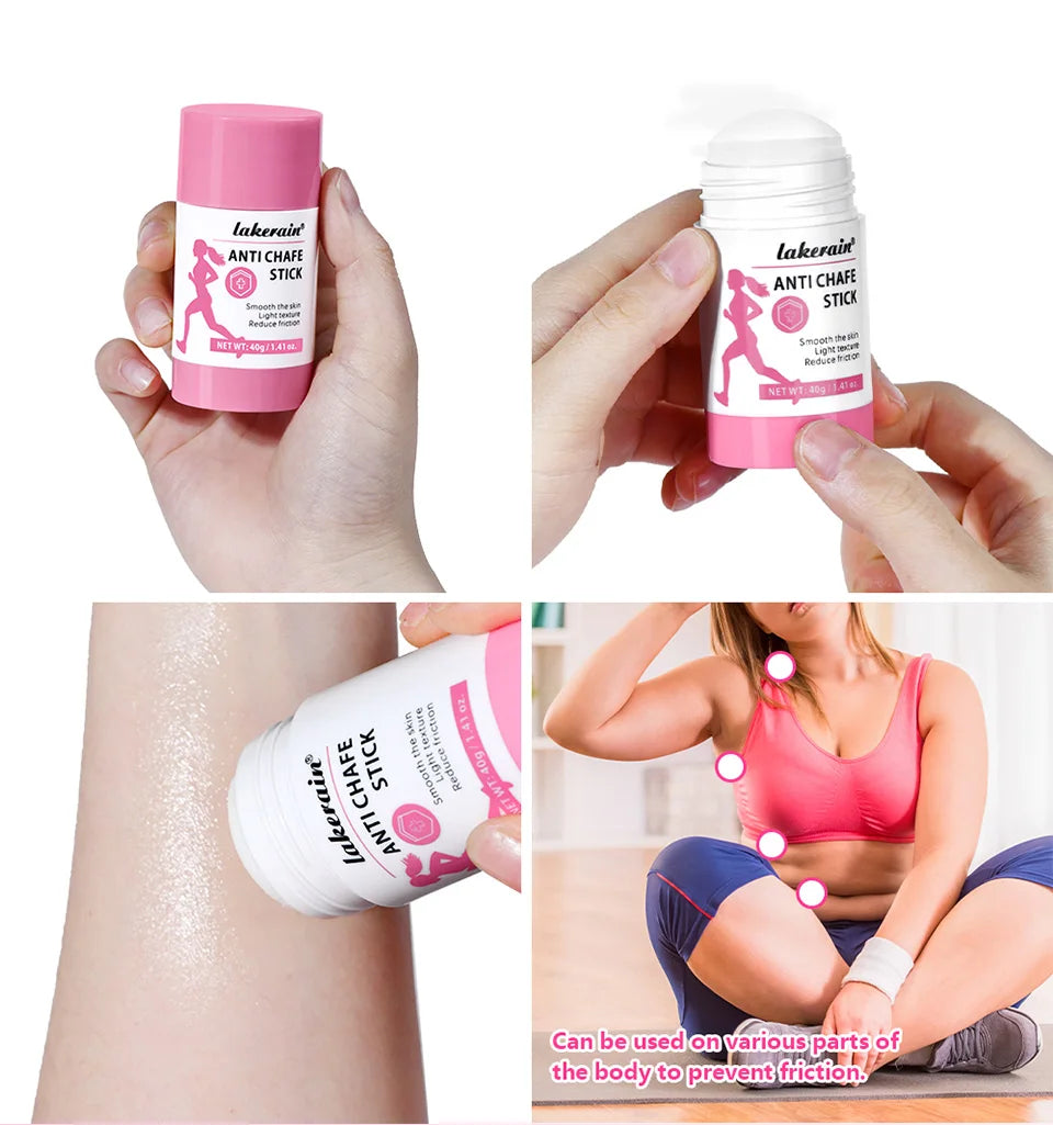 Anti-Chafe Friction Relief Balm for Skin Protection