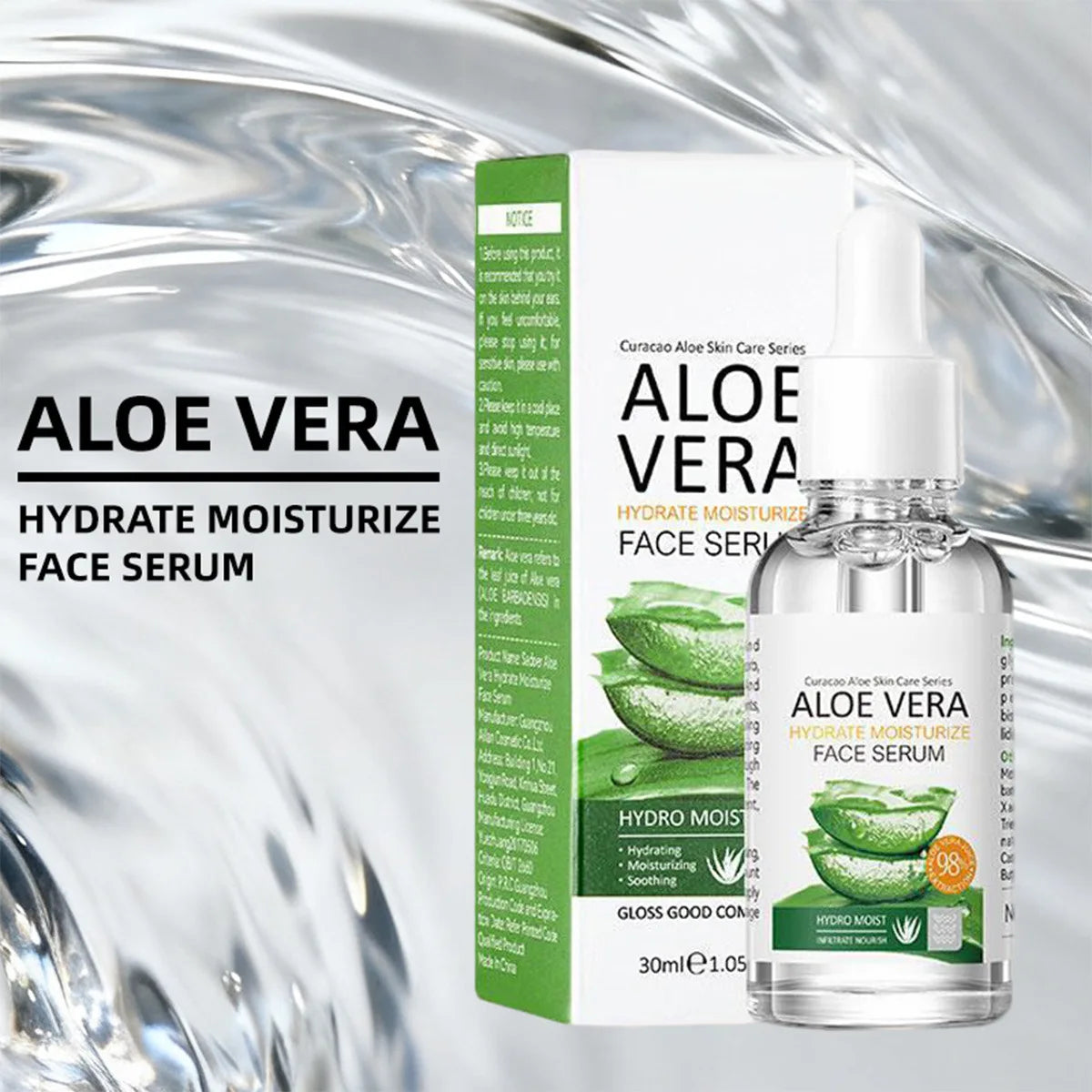 Hydrating Aloe Vera Facial Essence for Dull and Dry Skin - 5