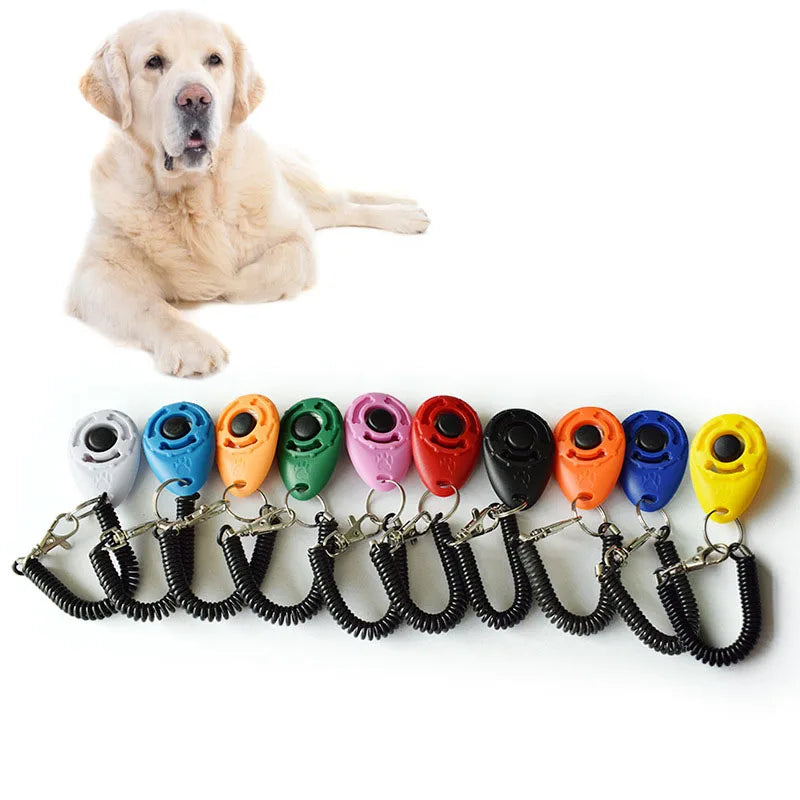 Portable Pet Training Clicker with Wrist Strap