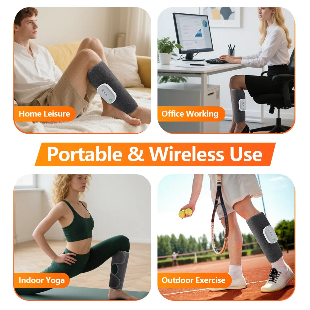 Wireless Air Compression Leg and Calf Massager