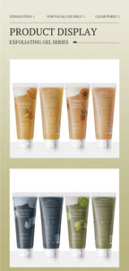 Gentle Exfoliating Facial Scrub Gel for Smooth Radiant Skin