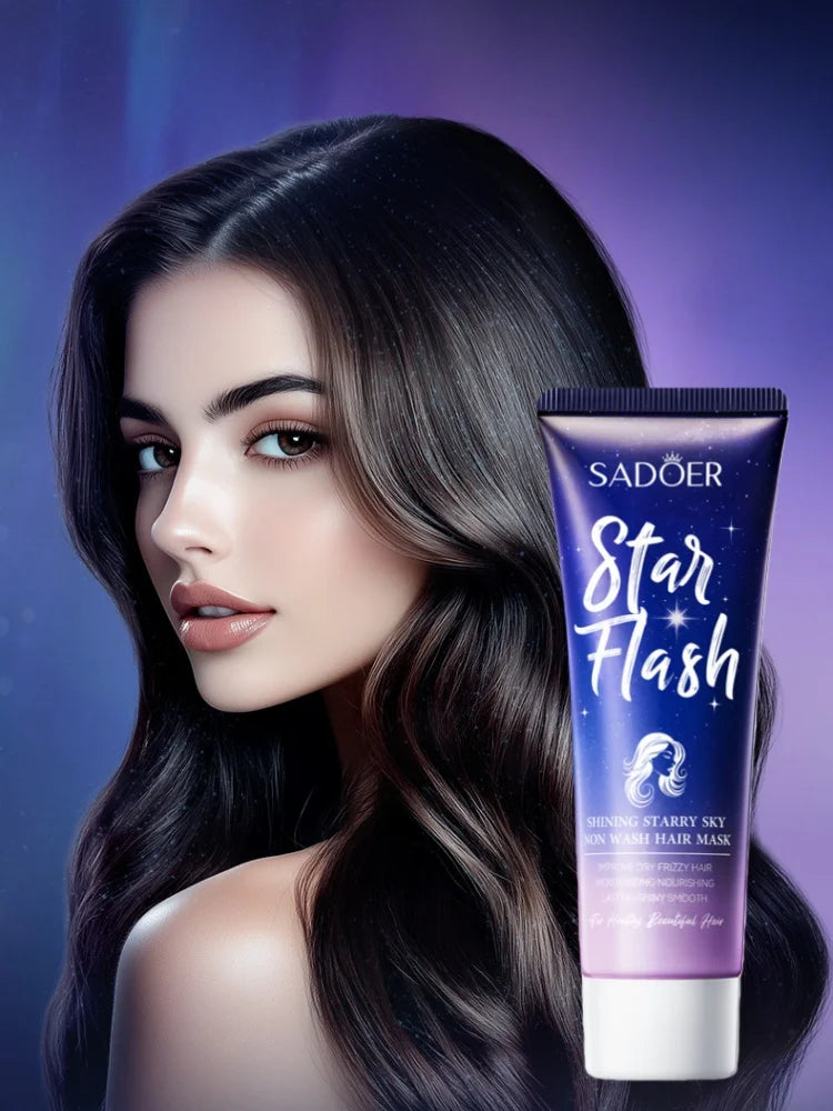 Leave-In Smoothing Hair Mask for Frizzy Hair