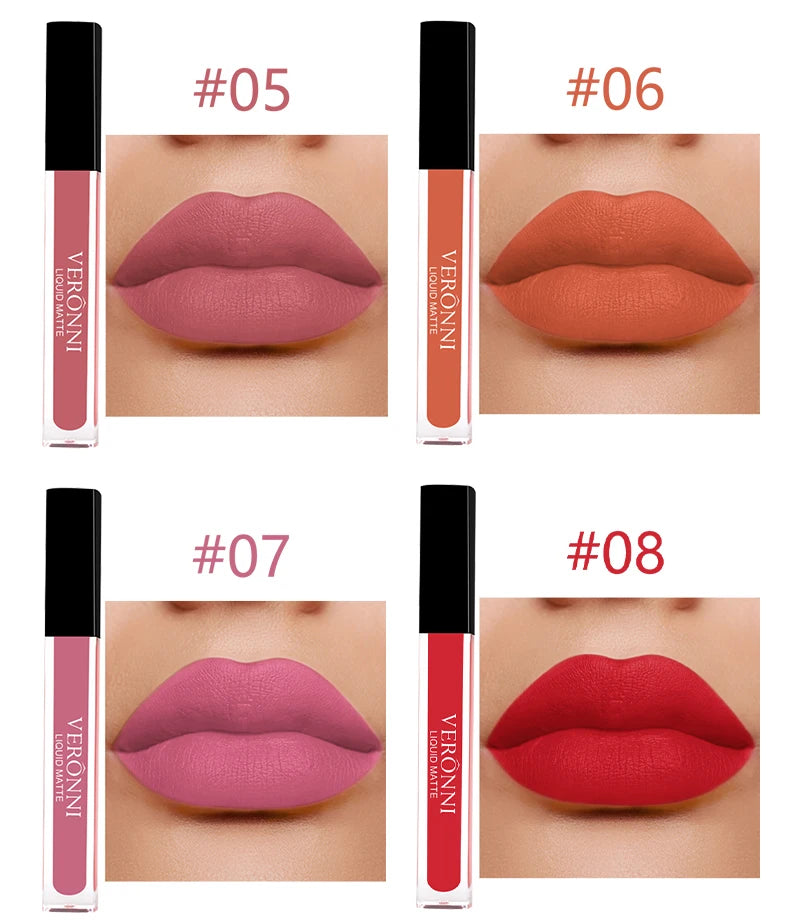Waterproof Matte Liquid Lipstick Long-Lasting Lip Gloss - 11