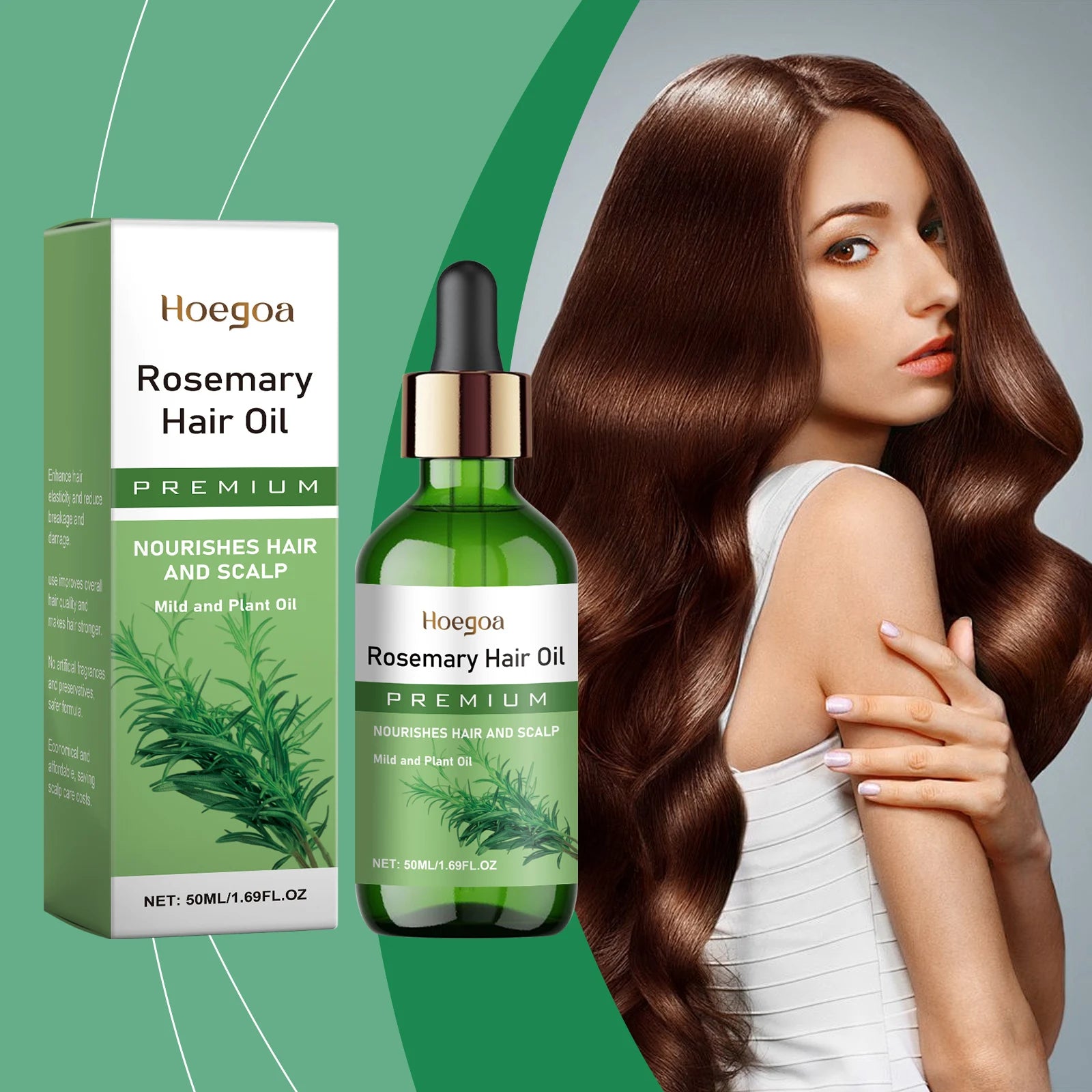 Rosemary Essential Oil for Hair Growth and Scalp Nourishment - 2