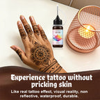 Temporary DIY Tattoo Paste for Festivals and Body Art