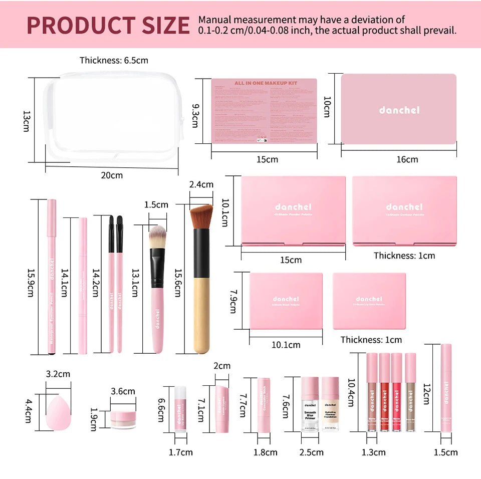 All-in-One Professional Makeup Collection Set
