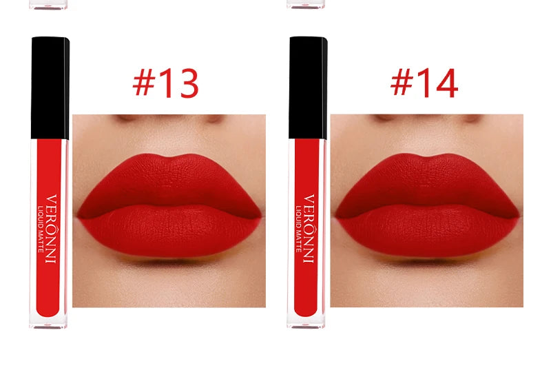 Waterproof Matte Liquid Lipstick Long-Lasting Lip Gloss - 13