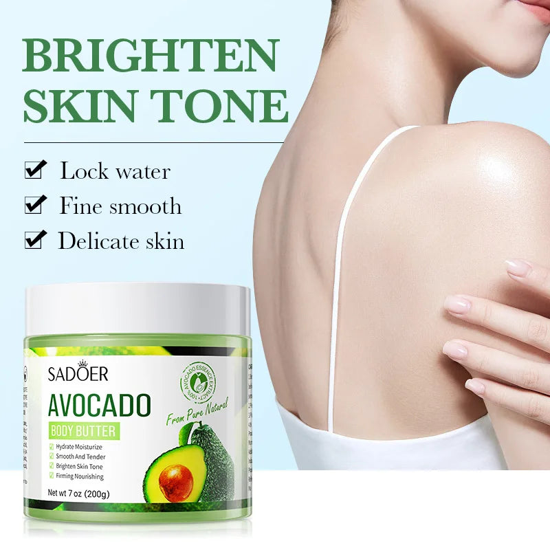 Avocado Nourishing Body Butter for Smooth Hydrated Skin - 1