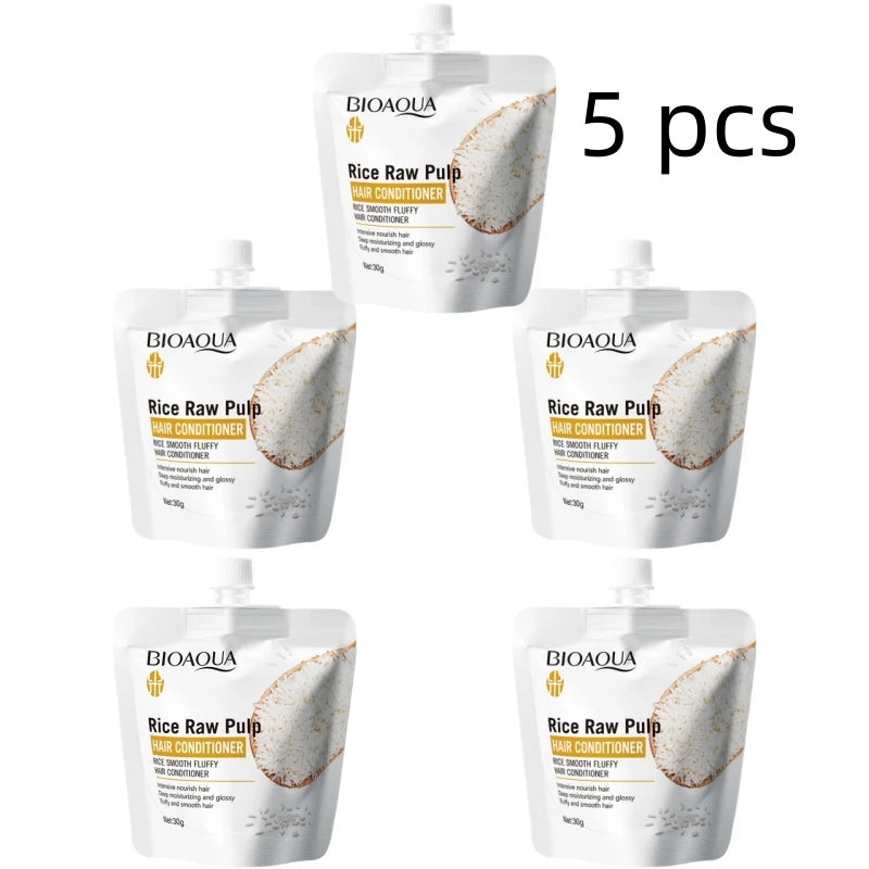Rice Milk Deep Nourishing Hair Conditioner for Smooth Silky Hair - 14