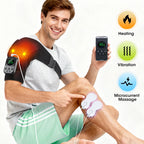 Cordless Heated Shoulder Massage Brace with App Control