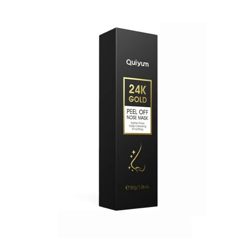 24K Gold Deep Cleansing Pore Peel-Off Nose Mask