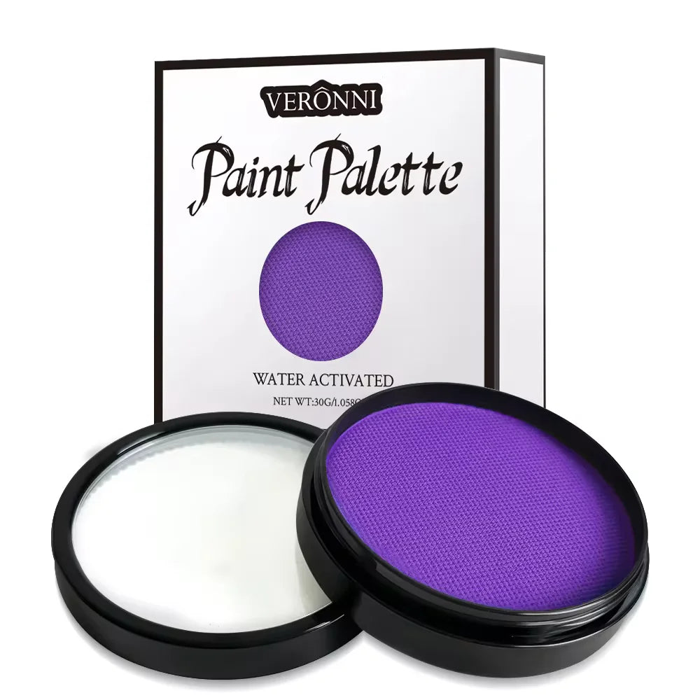 Professional Water-Soluble Face and Body Paint for Halloween Makeup