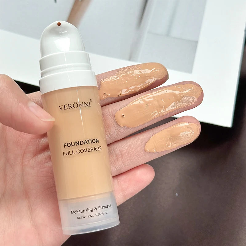 Full Coverage Waterproof Liquid Foundation for Flawless Skin - 11