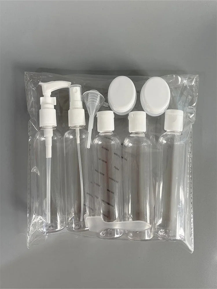 11-Piece Travel Refillable Cosmetic Bottle Set