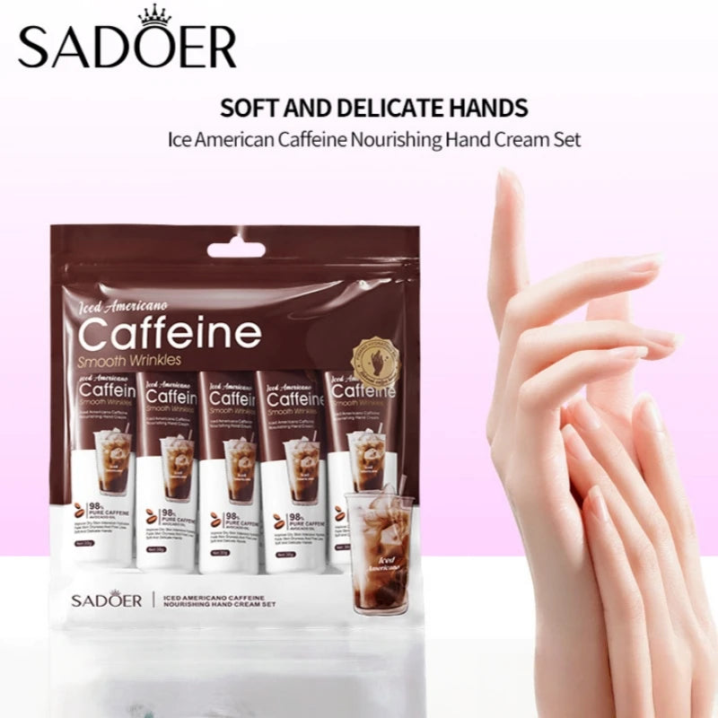 Iced Americano Nourishing Hand Cream Set for Dry Hands