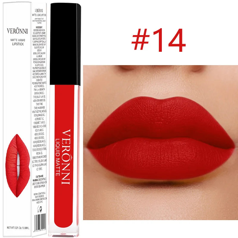 Waterproof Matte Liquid Lipstick Long-Lasting Lip Gloss