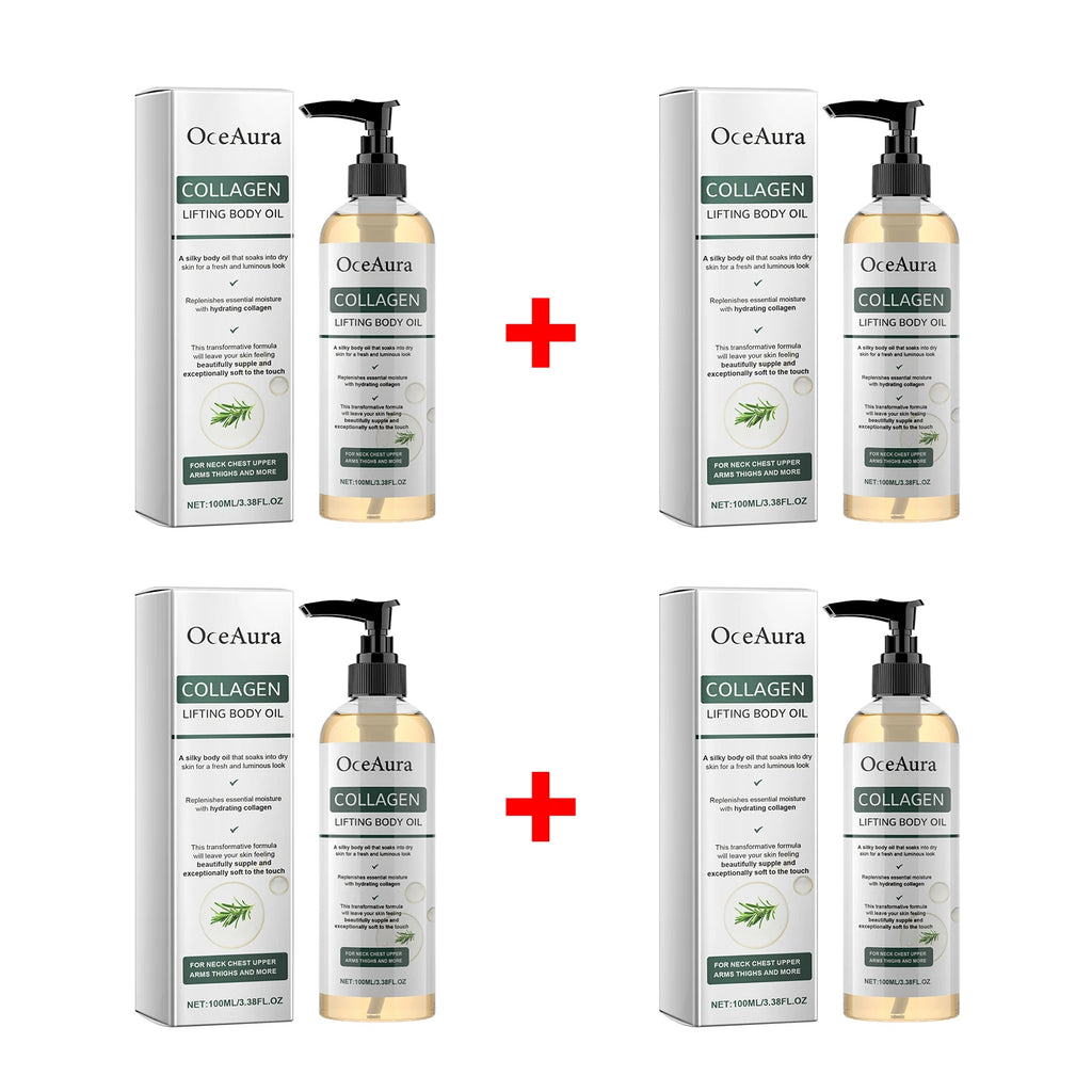 Collagen Firming Body Oil for Skin Tightening and Hydration