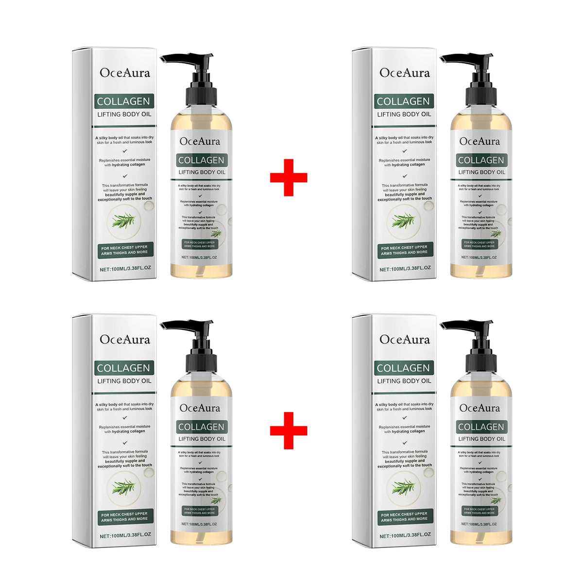 Collagen Firming Body Oil for Skin Tightening and Hydration