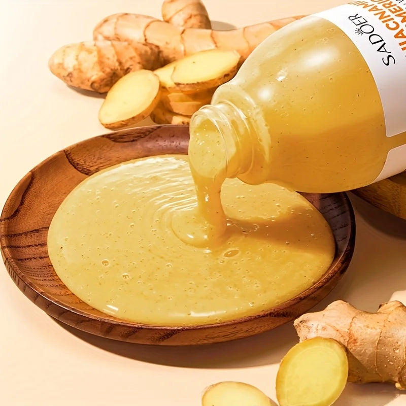 Brightening Niacinamide and Turmeric Exfoliating Body Scrub Wash