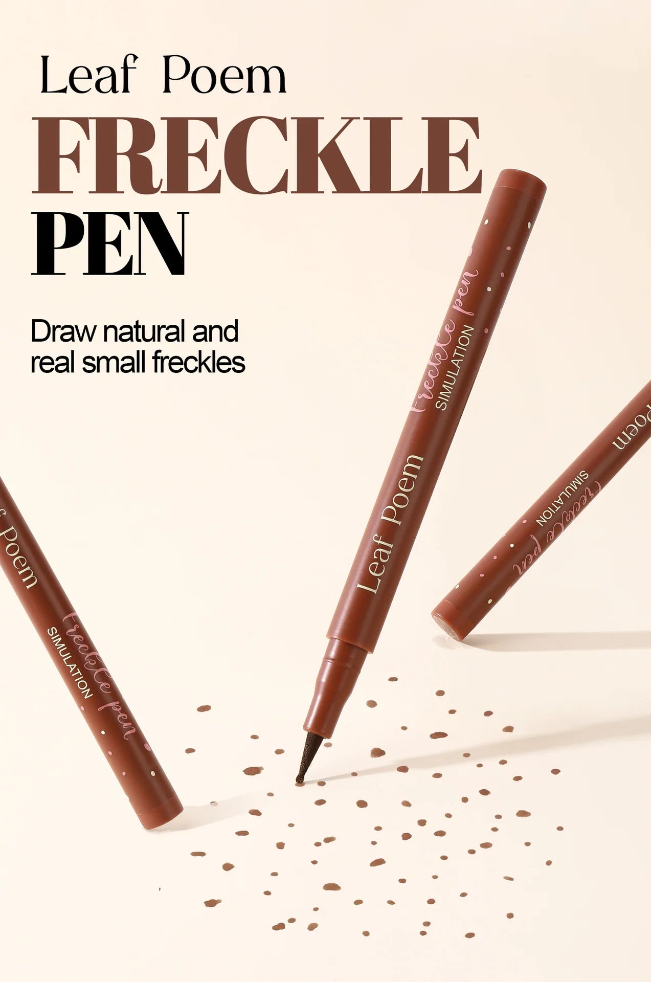Waterproof Fake Freckle Pen for Natural Sun-Kissed Look - 7
