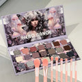 21-Color Multi-Finish Shimmer and Matte Eyeshadow Palette