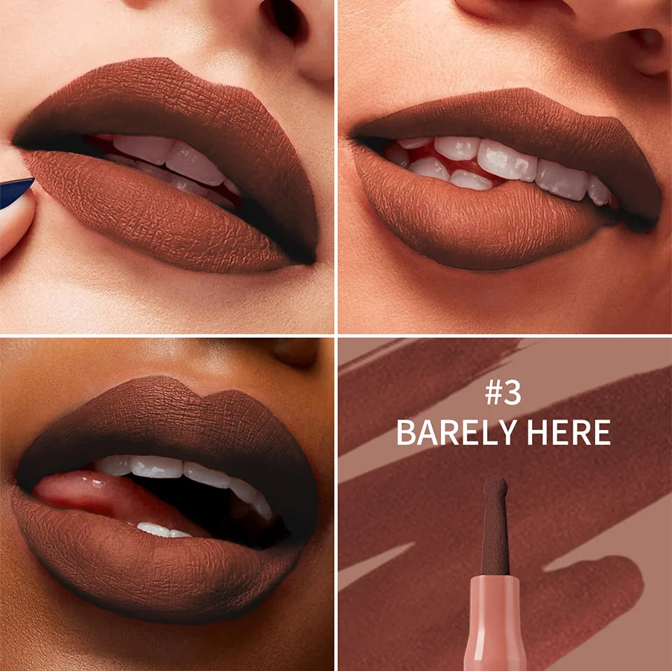 Waterproof Felt-Tip Lip Liner Stain for Sculpted Lips