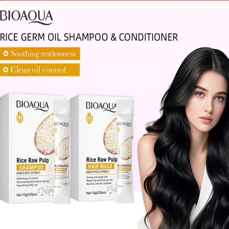 Rice Extract Deep Repair Hair Mask Treatment