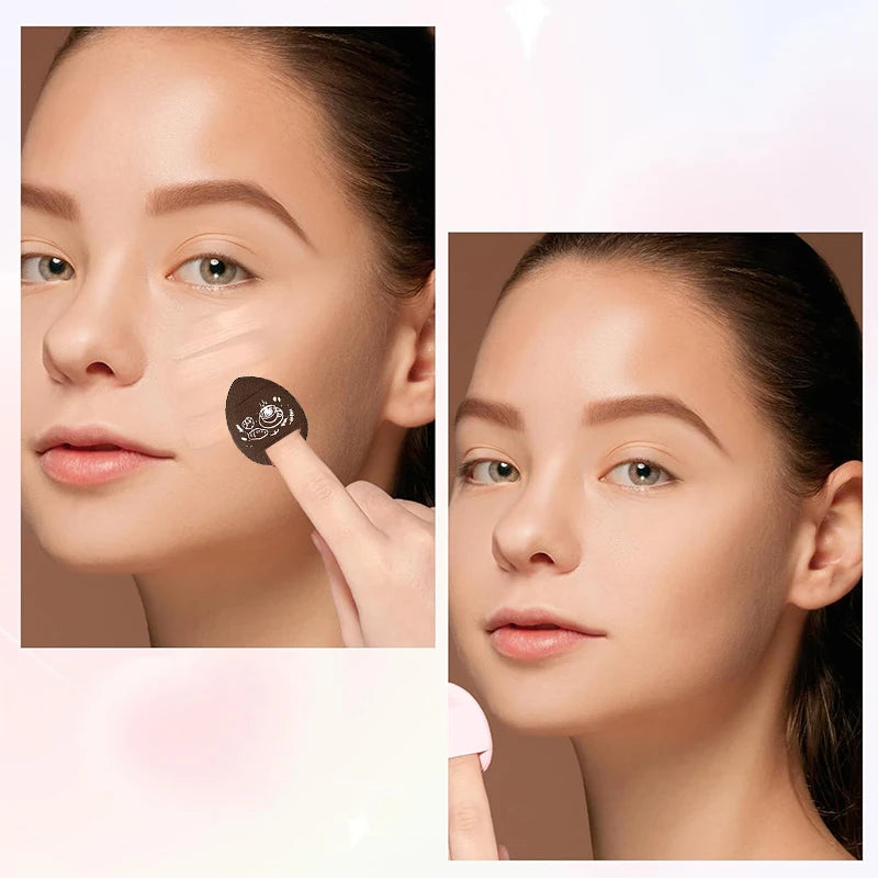 Mini Finger Makeup Sponge Set for Precision Application