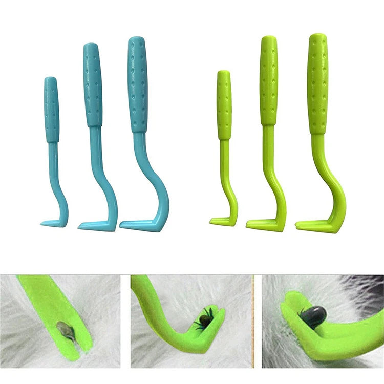 Professional Tick and Flea Removal Tool Set for Pets - 15